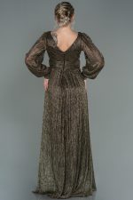 NIA DRESS BY AMINA MURR GOLD - Image 2
