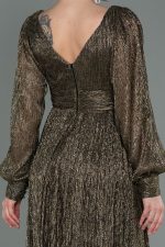 NIA DRESS BY AMINA MURR GOLD - Image 4