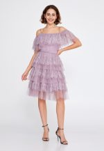 OPHELIA LACE DRESS LAVANDER - Image 2