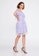OPHELIA LACE DRESS LILAC - Image 4