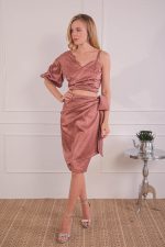 ORNELLA SET/COORDS DUSTY PINK - Image 3