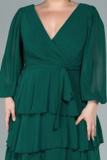 RIXA PLUS DRESS BY AMINA MURR GREEN - Image 3