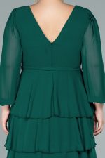 RIXA PLUS DRESS BY AMINA MURR GREEN - Image 4