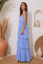 ROSA DRESS BLUE - Image 2
