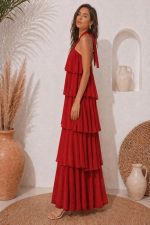 ROSA DRESS RED - Image 2