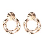 BIG HOOP EARRINGS GOLD - Image 2