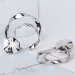 BIG HOOP EARRINGS SILVER - Image 3