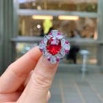 CUBIC ZIRCON RING RED