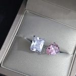 18KG CUBIN ZIRCON ADJUSTABLE SIZE RING