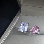 18KG CUBIN ZIRCON ADJUSTABLE SIZE RING - Image 2