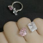 18KG CUBIN ZIRCON ADJUSTABLE SIZE RING - Image 4
