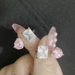 18KG CUBIN ZIRCON ADJUSTABLE SIZE RING - Image 5