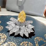 CUBIC ZIRCON ADJUSTABLE SIZE RING