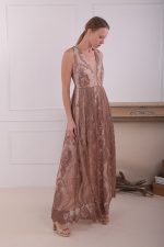 ZENDAYA DRESS DUSTY PINK BY AMINA MURR - Image 3