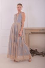 ZENDAYA DRESS LIGHT BLUE BY AMINA MURR - Image 3