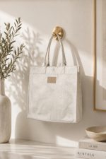 WOVEN TOTE BAG  41.5X35CM MINT - Image 2