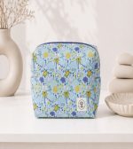 Cosmetic Pouch Bag BIG SIZE Mix Stamps Print - Image 2