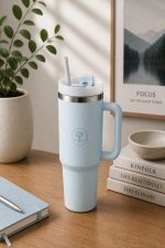 STAINLESS STEEL TUMBLER 1100ML BLUE