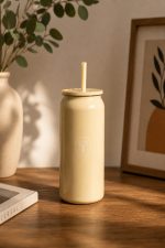 PLASTIC CUP TUMBLER 470ML YELLOW