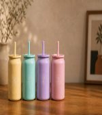 PLASTIC CUP TUMBLER 470ML PURPLE - Image 2