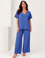 SET TOP AND TROUSERS BLUE - Image 2