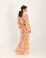 YELLOW SCALLOP WRAP TOP - Image 3